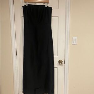 Ann Taylor Classic Black Strapless Dress